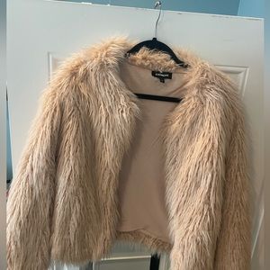 Express Faux Fur Jacket